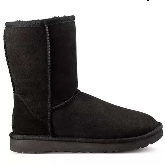 UGG- Brand New- Australia Classic Short. Color: Black 5825 BOOTS- Womens 9 - Picture 5 of 17
